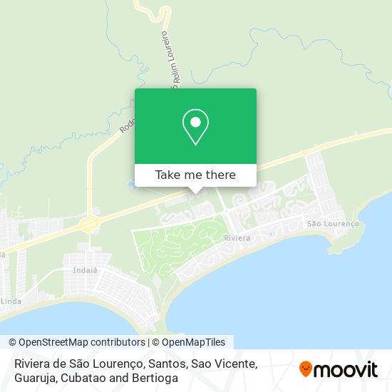 Riviera de São Lourenço map