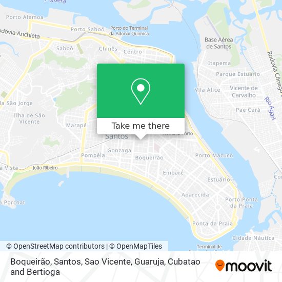 Boqueirão map