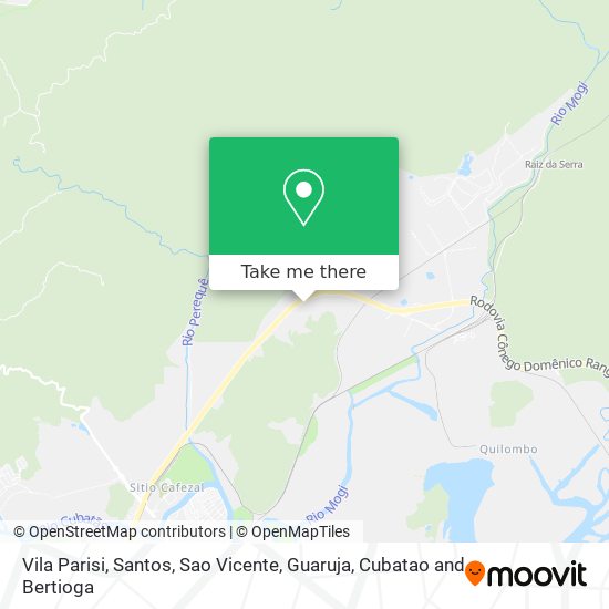 Vila Parisi map