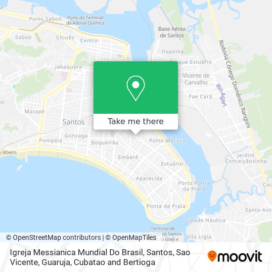 Igreja Messianica Mundial Do Brasil map