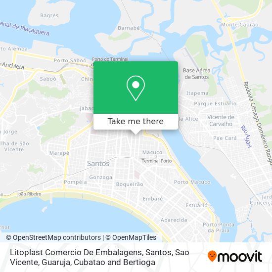 Litoplast Comercio De Embalagens map