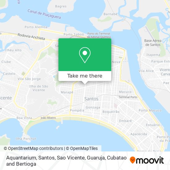 Aquantarium map
