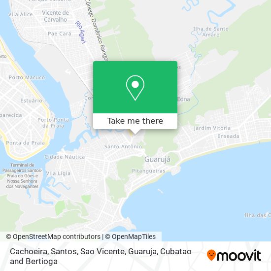 Cachoeira map