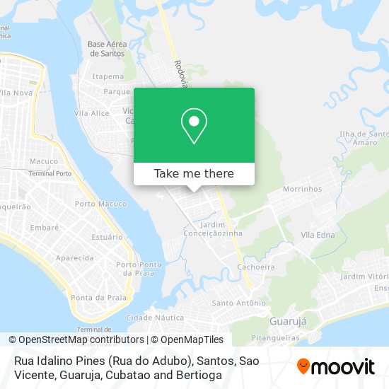 Rua Idalino Pines (Rua do Adubo) map