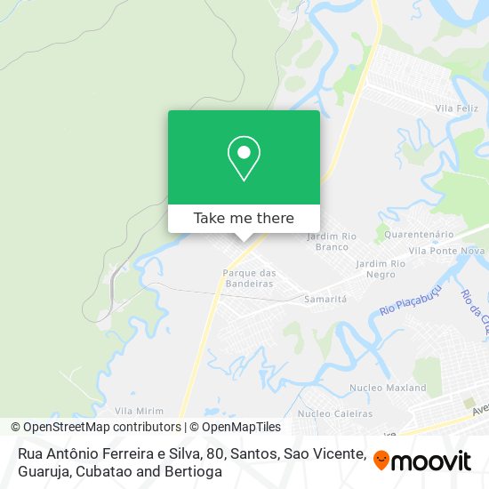 Rua Antônio Ferreira e Silva, 80 map