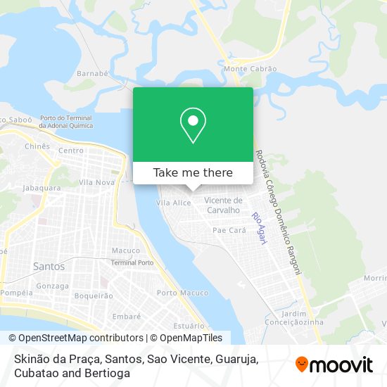 Mapa Skinão da Praça