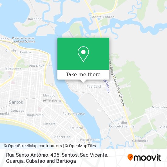 Rua Santo Antônio, 405 map