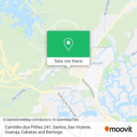 Caminho dos Pilões 241 map