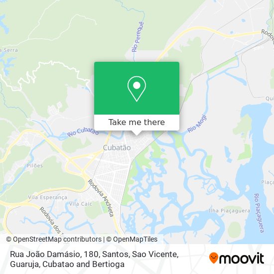 Rua João Damásio, 180 map