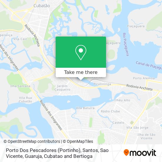 Porto Dos Pescadores (Portinho) map