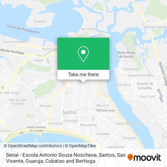 Senai - Escola Antonio Souza Noschese map
