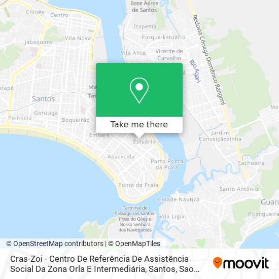 Cras-Zoi - Centro De Referência De Assistência Social Da Zona Orla E Intermediária map