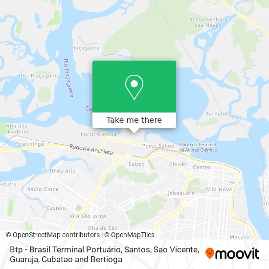 Btp - Brasil Terminal Portuário map