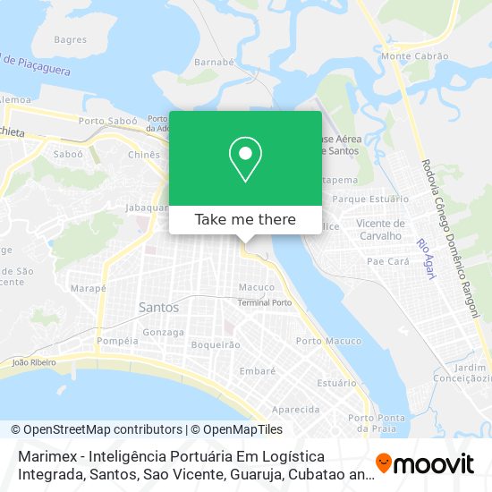 Marimex - Inteligência Portuária Em Logística Integrada map