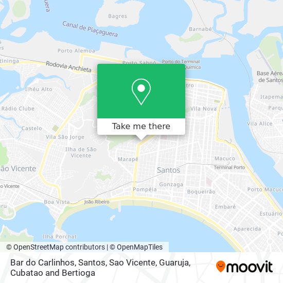 Bar do Carlinhos map