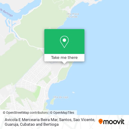 Avicola E Mercearia Beira Mar map