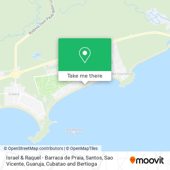 Israel & Raquel - Barraca de Praia map