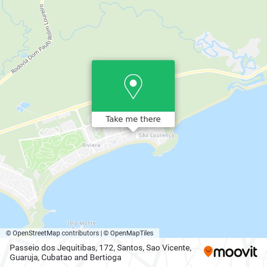Passeio dos Jequitibas, 172 map