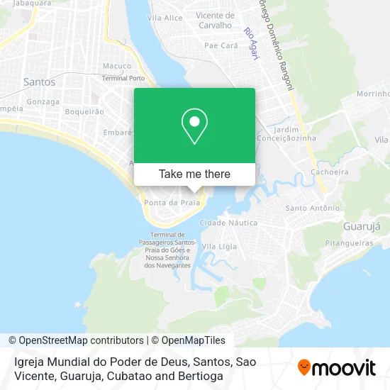 Igreja Mundial do Poder de Deus map