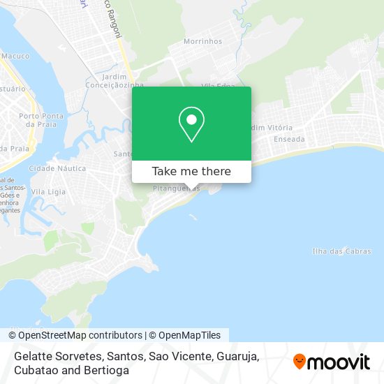 Gelatte Sorvetes map