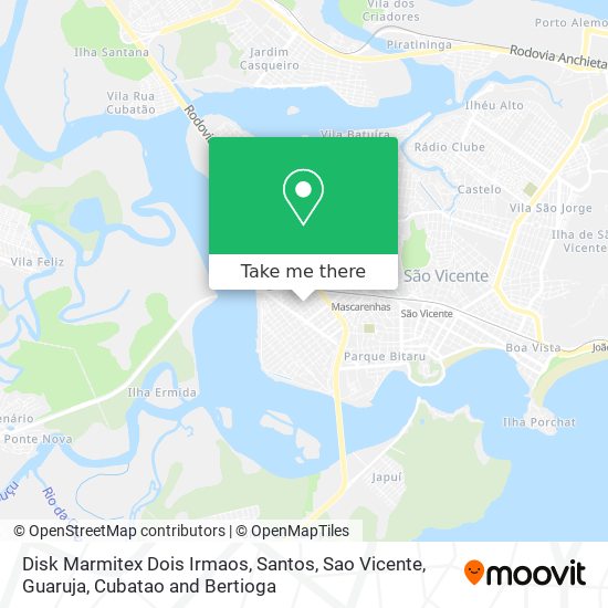 Disk Marmitex Dois Irmaos map