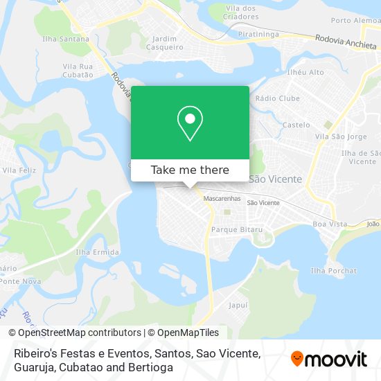 Ribeiro's Festas e Eventos map