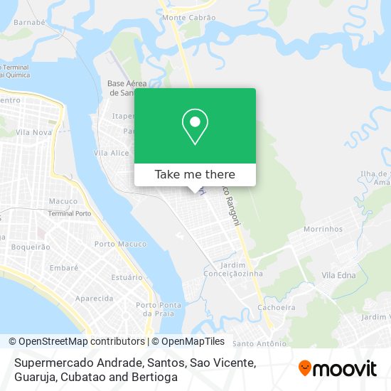 Supermercado Andrade map