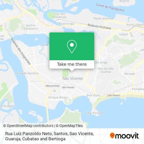 Rua Luiz Panzoldo Neto map