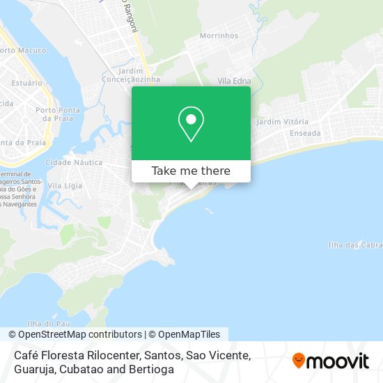 Mapa Café Floresta Rilocenter