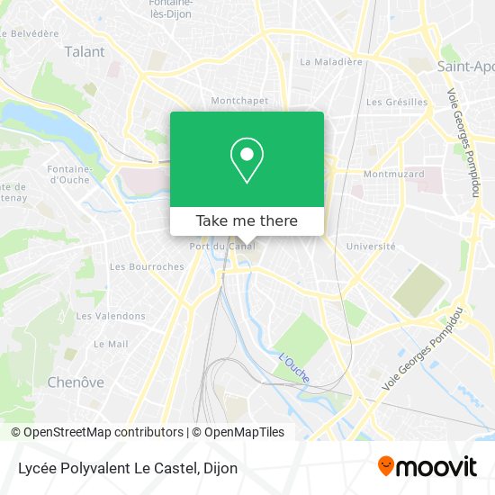 Lycée Polyvalent Le Castel map