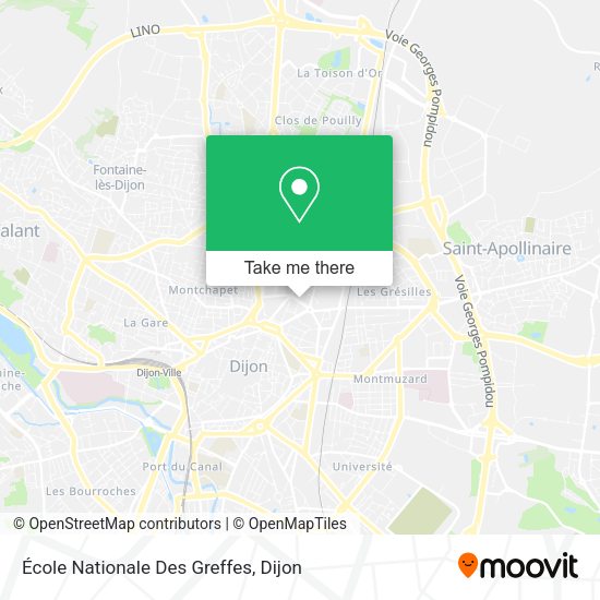 École Nationale Des Greffes map