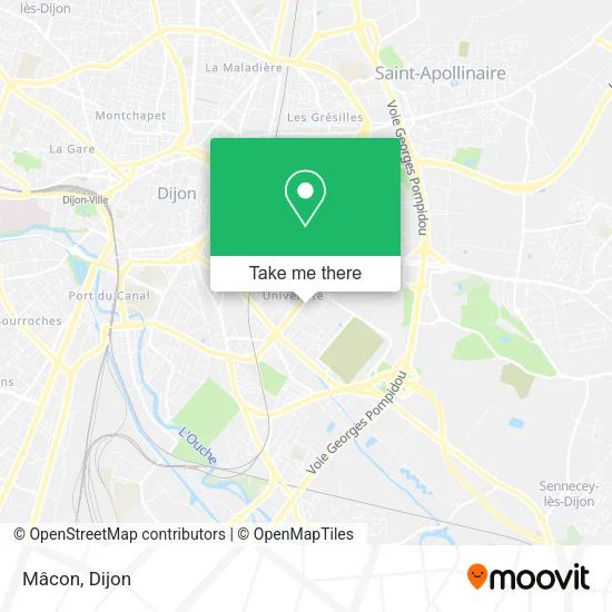 Mâcon map