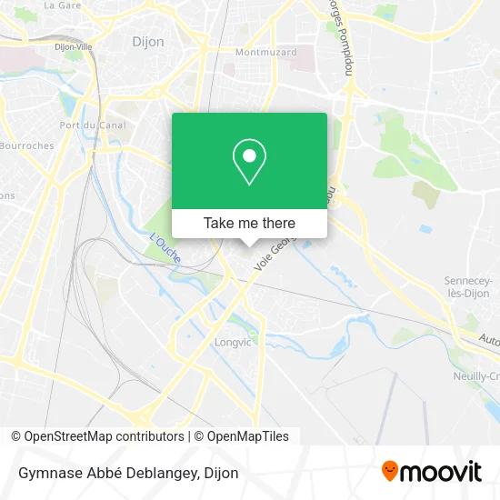 Gymnase Abbé Deblangey map