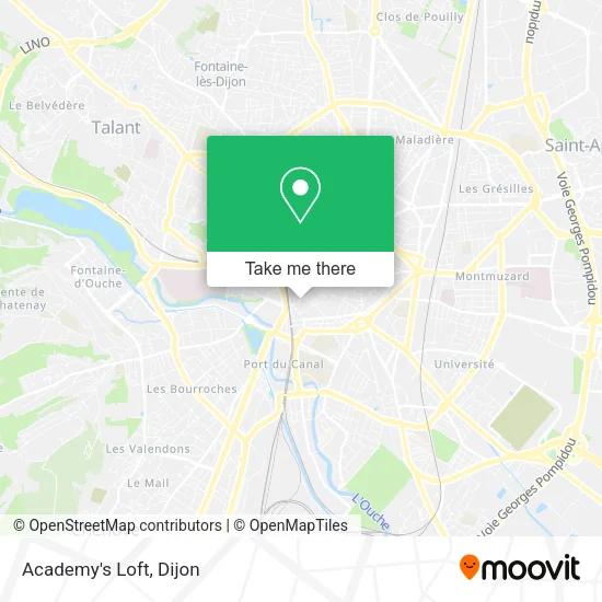Academy's Loft map