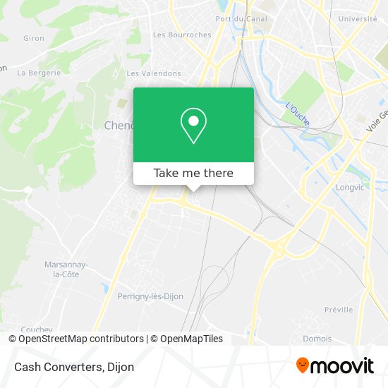 Cash Converters map