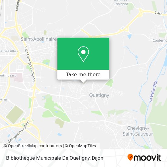Bibliothèque Municipale De Quetigny map
