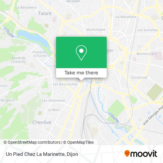 Un Pied Chez La Marinette map