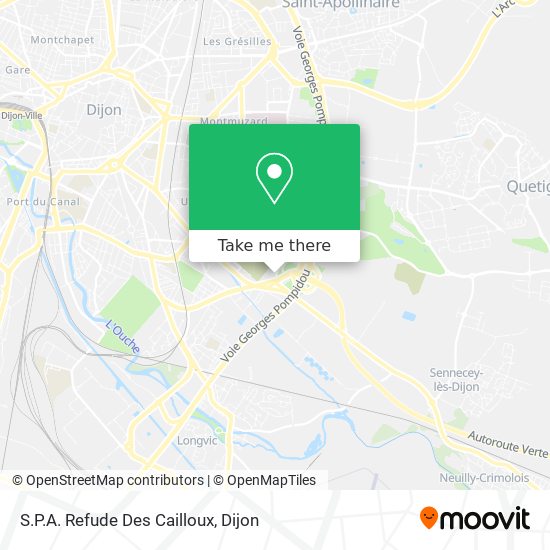 S.P.A. Refude Des Cailloux map