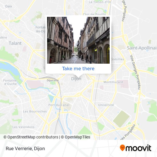 Mapa Rue Verrerie