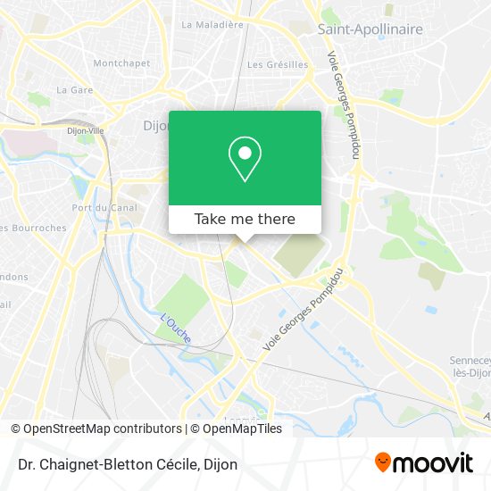 Dr. Chaignet-Bletton Cécile map