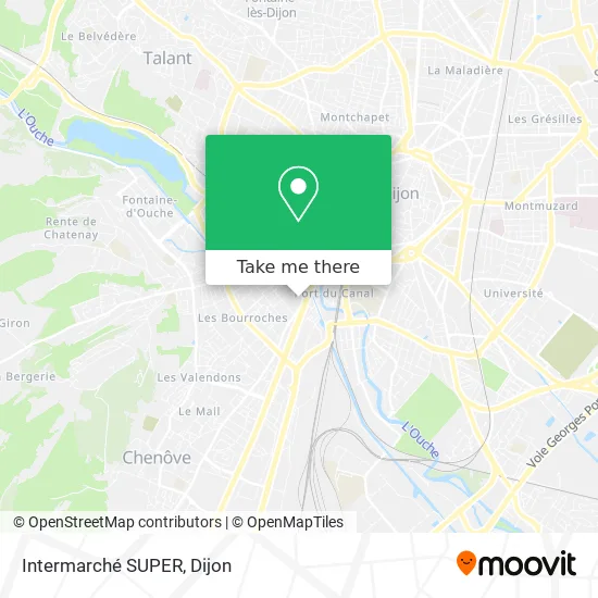 Intermarché SUPER map