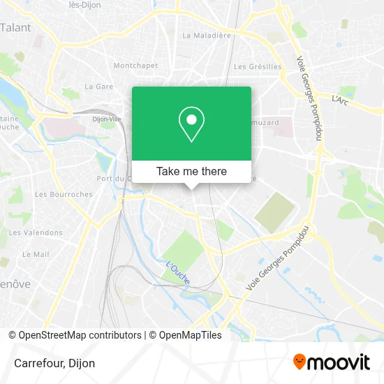 Carrefour map