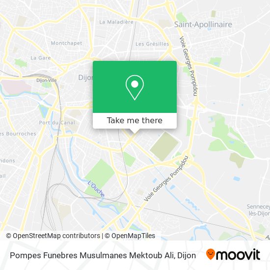 Pompes Funebres Musulmanes Mektoub Ali map