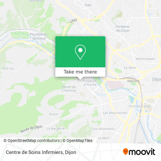 Centre de Soins Infirmiers map