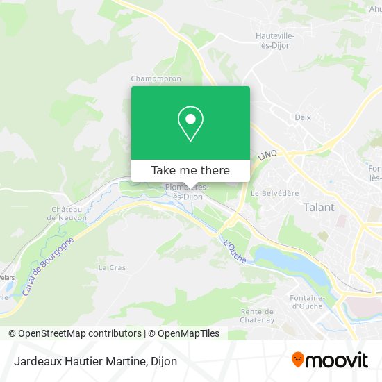 Mapa Jardeaux Hautier Martine
