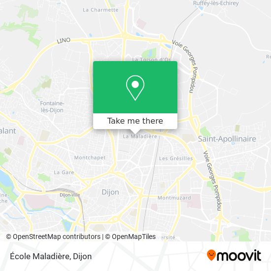 École Maladière map