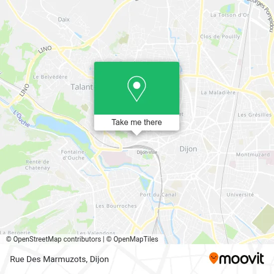 Rue Des Marmuzots map