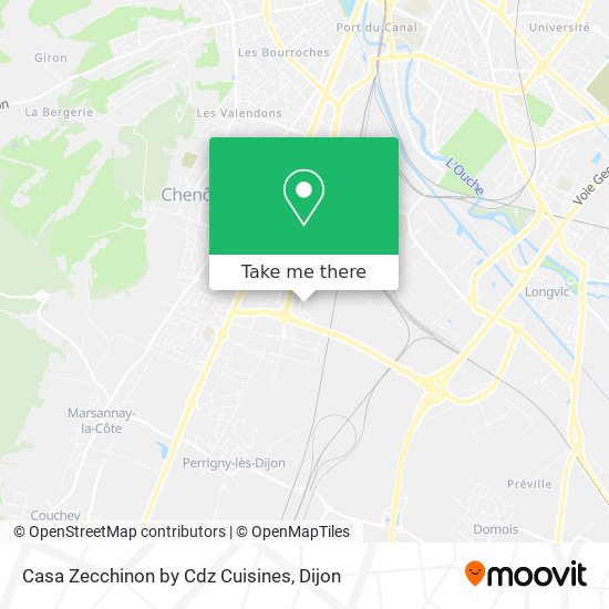 Casa Zecchinon by Cdz Cuisines map