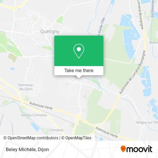 Beley Michèle map