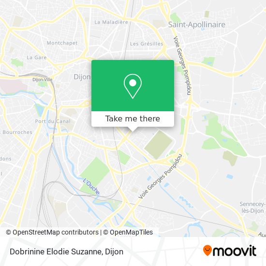 Dobrinine Elodie Suzanne map